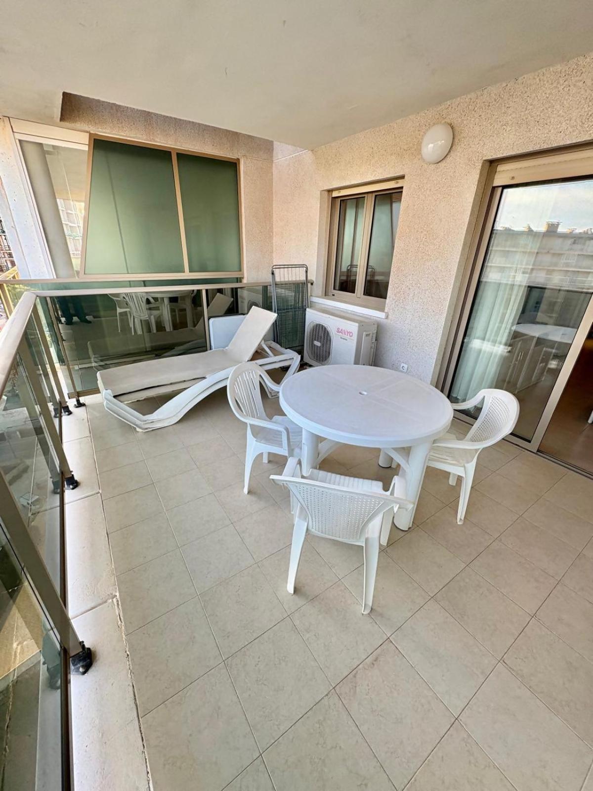 Apartment With Sea View Pool & Private Parking Calpe Bagian luar foto