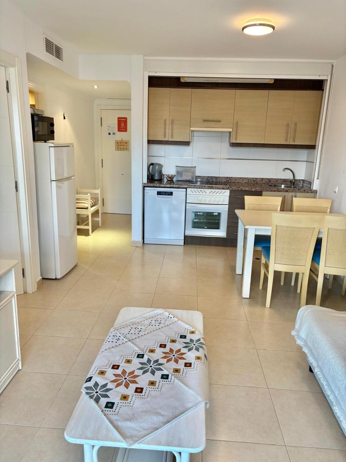 Apartment With Sea View Pool & Private Parking Calpe Bagian luar foto